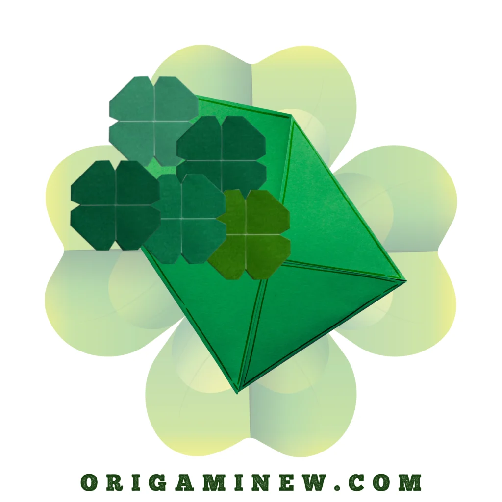 Origami Four Leaf Clover