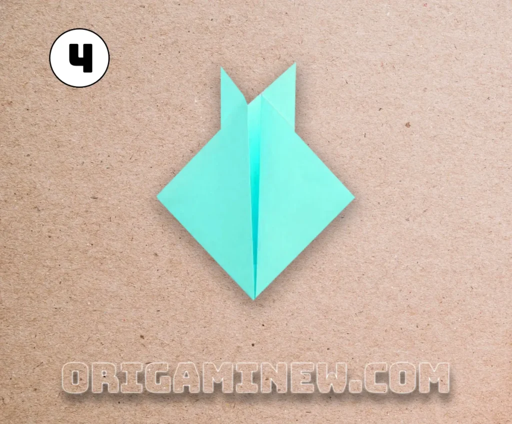 Origami Rabbit Face