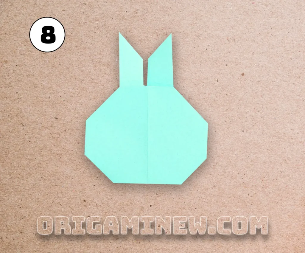Origami Rabbit Face