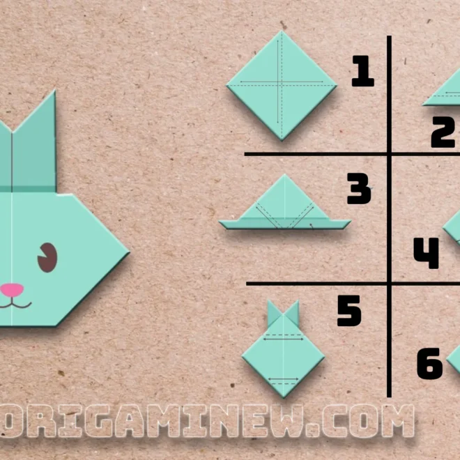Easy Origami Rabbit: Easy Step-by-Step 7 Instructions