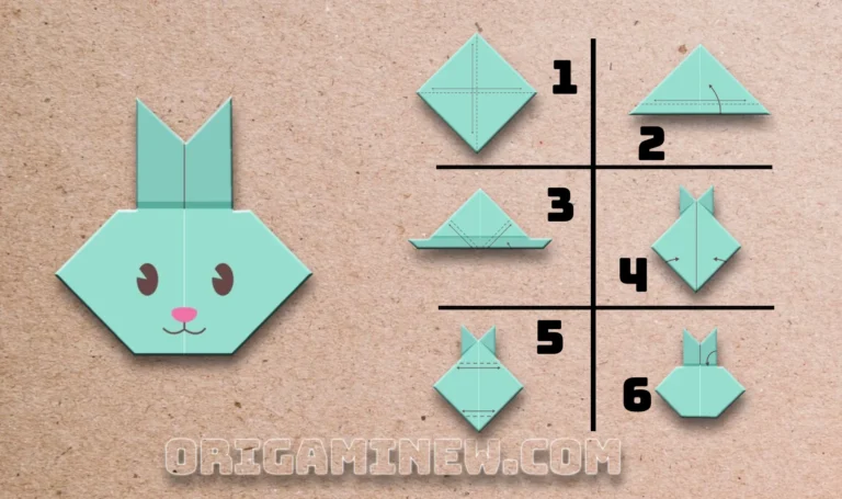 Easy Origami Rabbit: Easy Step-by-Step 7 Instructions