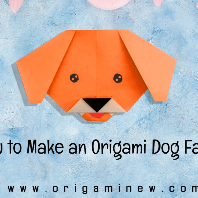 How to Make an Origami Dog Face