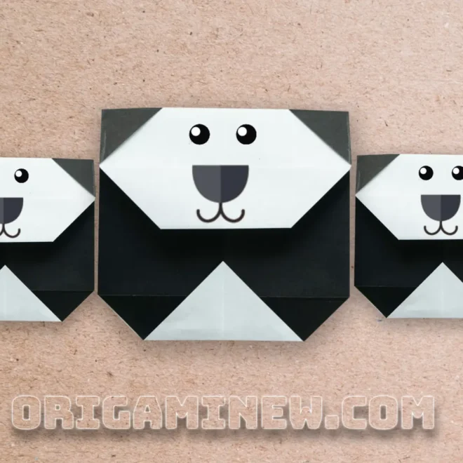 How to Create a Cute Origami Panda Face: 12 Step Complete
