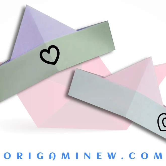 Origami Hat 12 Steps