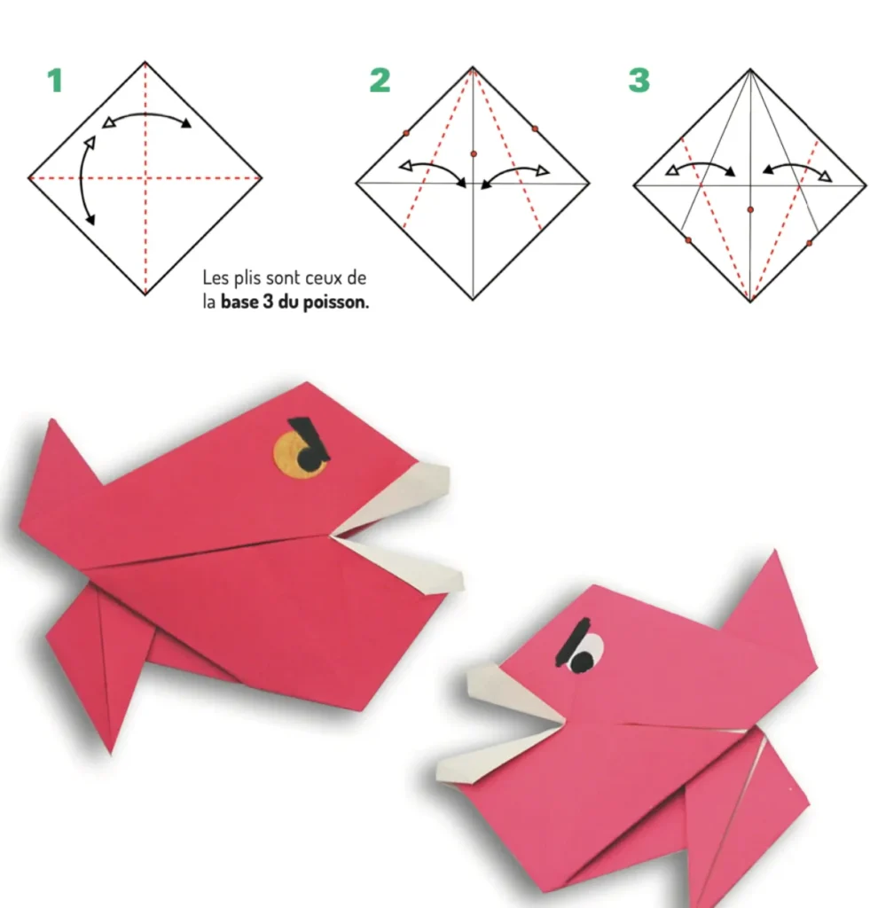Origami Piranha Fish