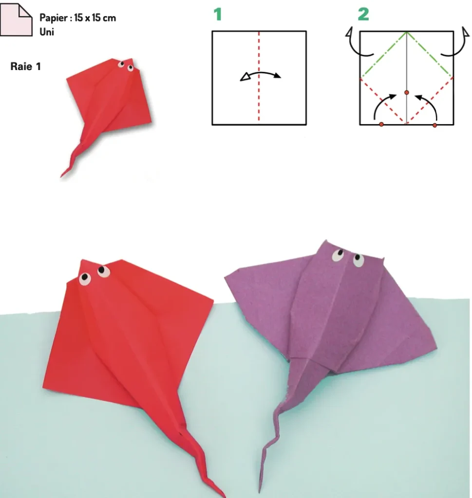 Origami Raie