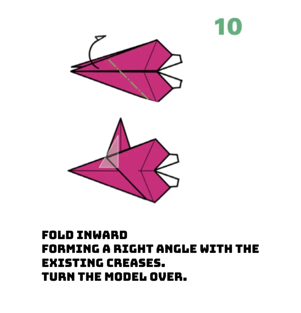 Origami Piranha Fish