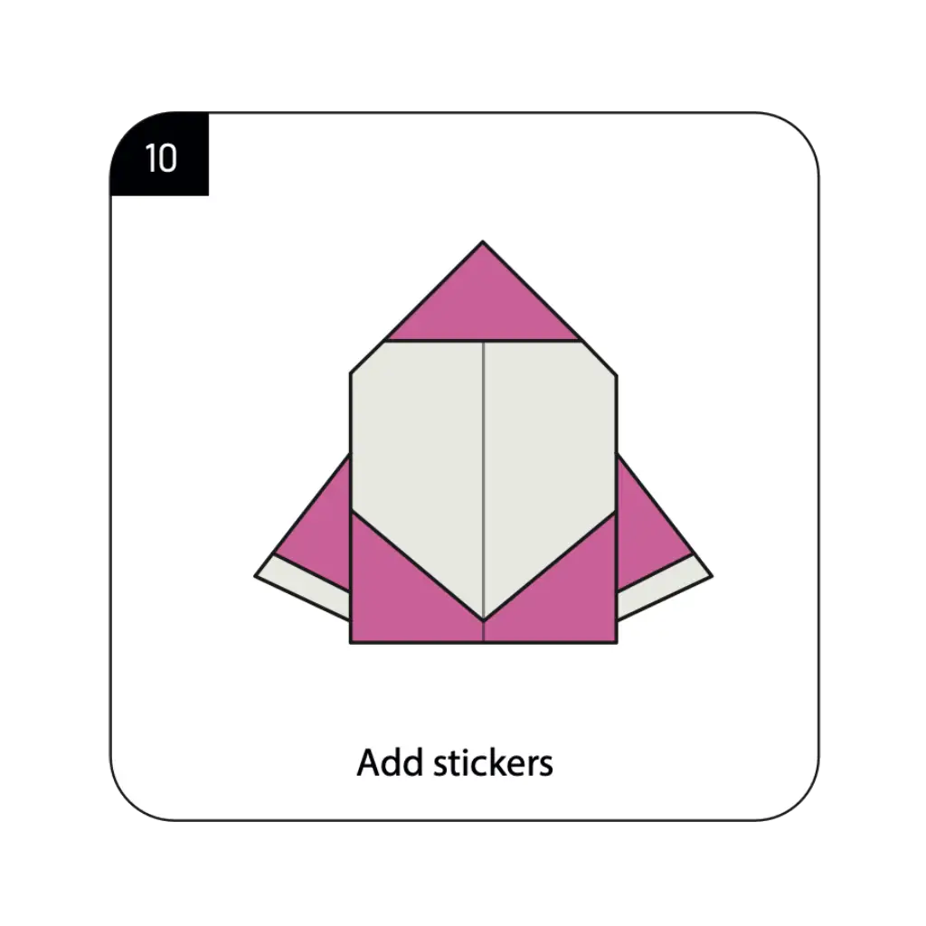 Origami Santa Claus
