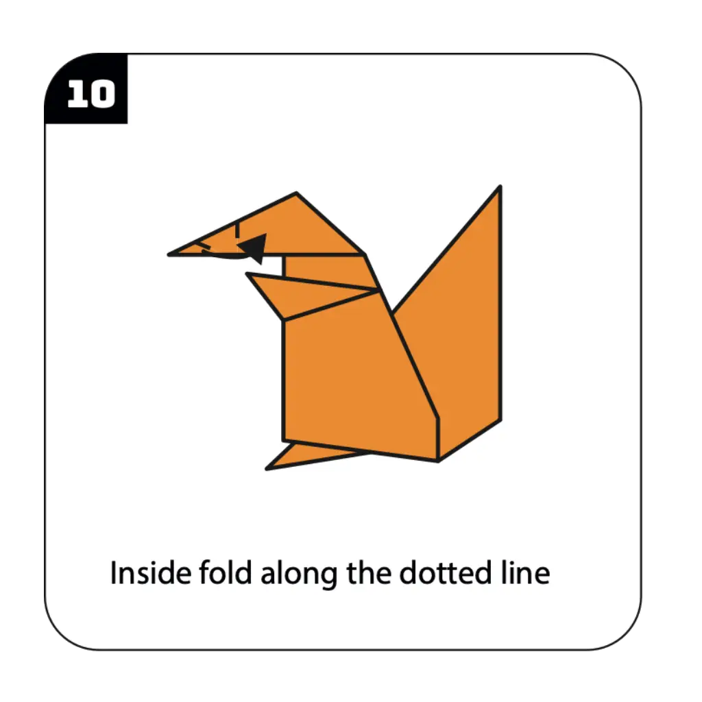 Origami Squirrel