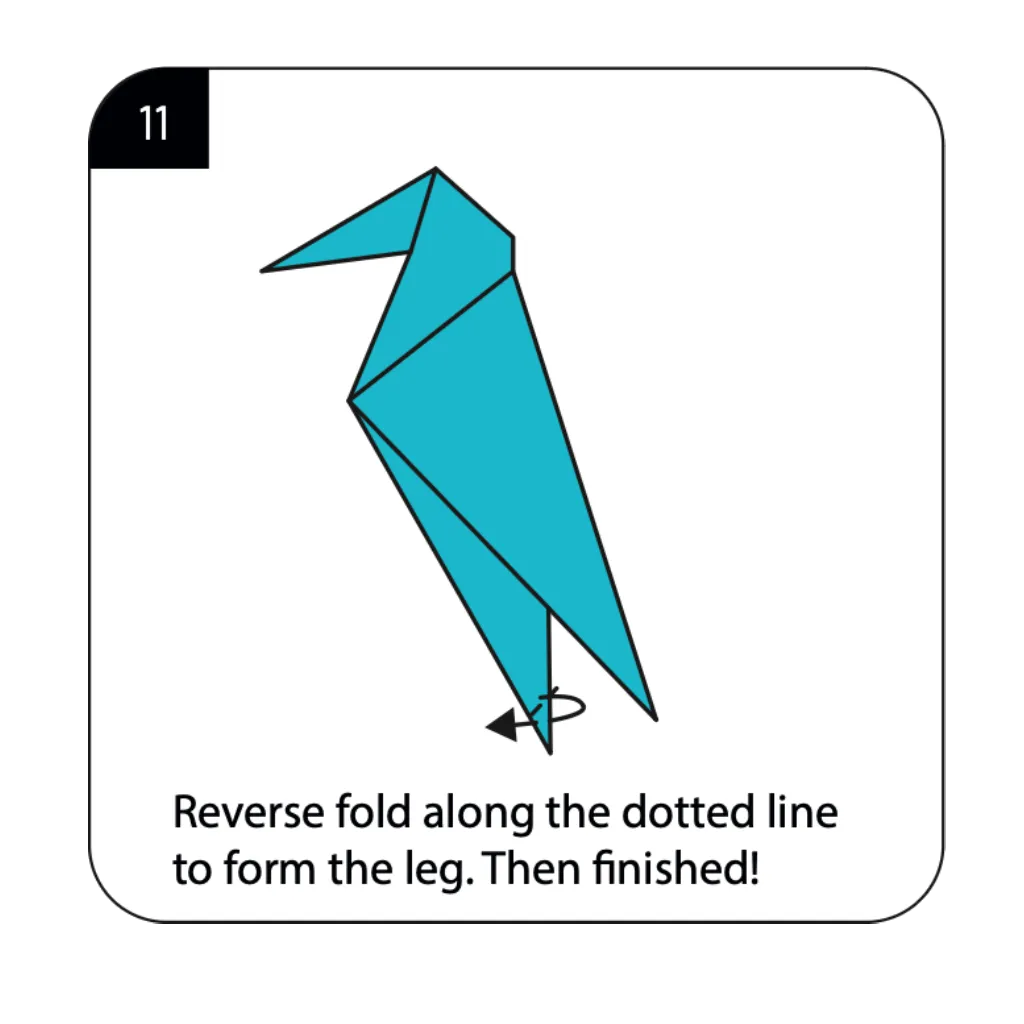 Origami Raven