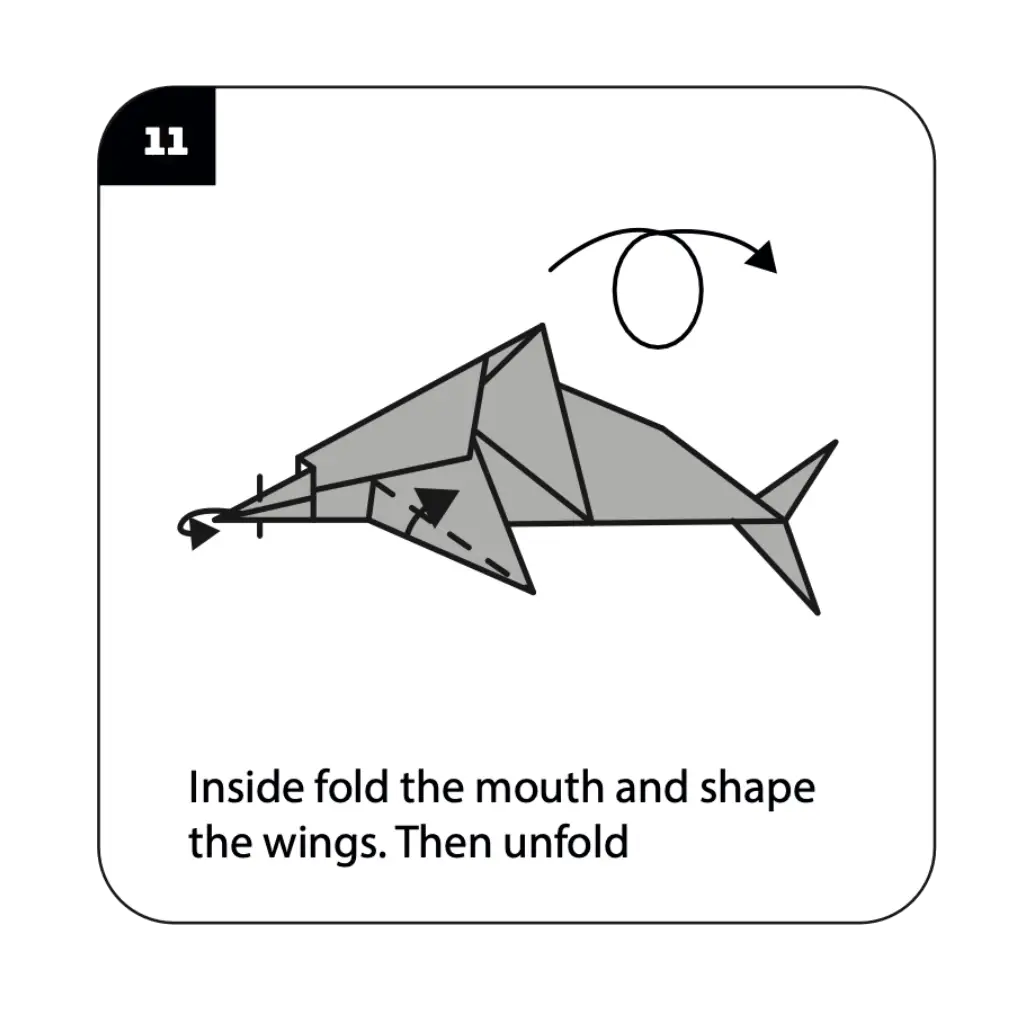 Origami Dolphin