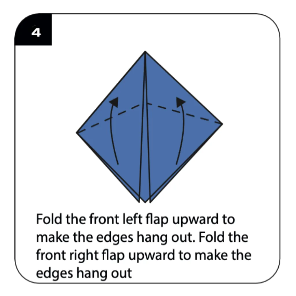 Origami Funny Cat