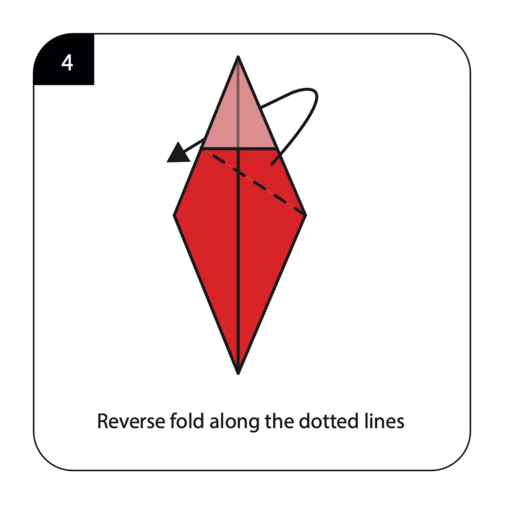 Origami Woodpecker