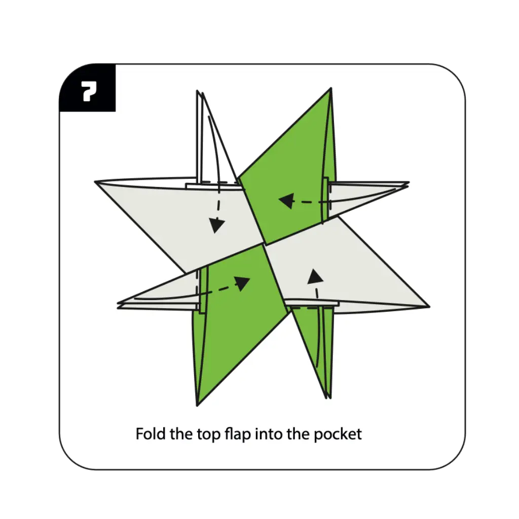 Origami 3D Star