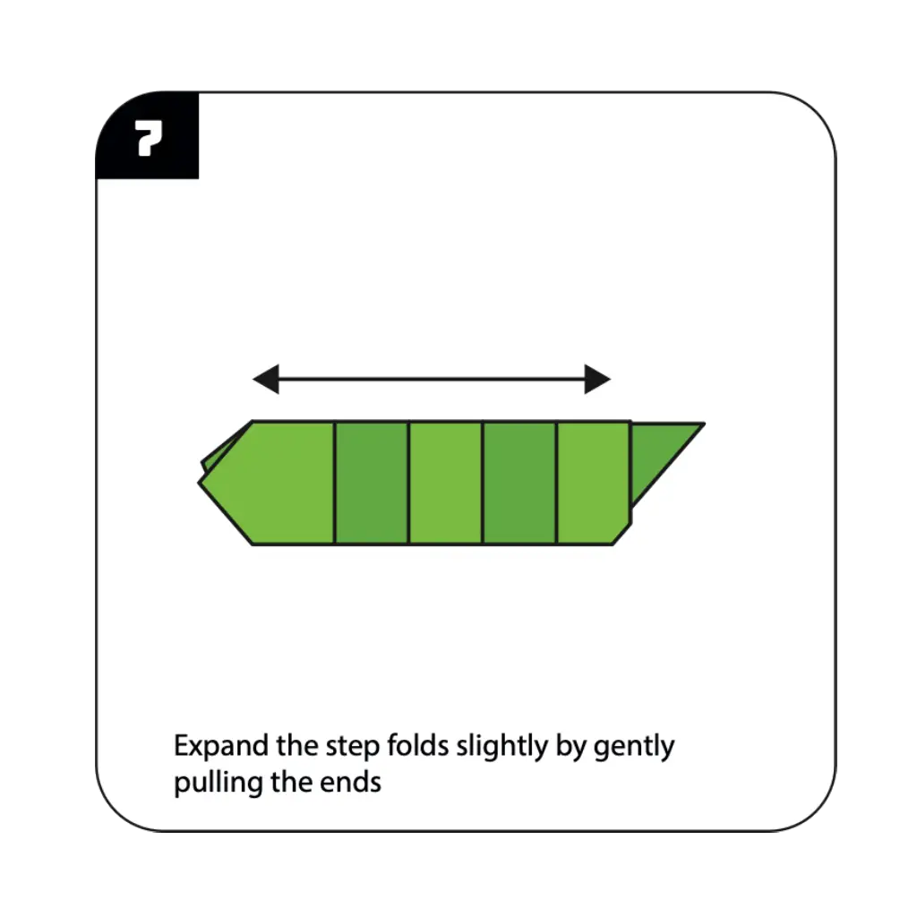 Origami Caterpillar