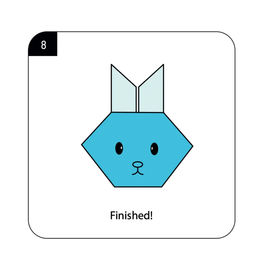 Origami Hare Mask