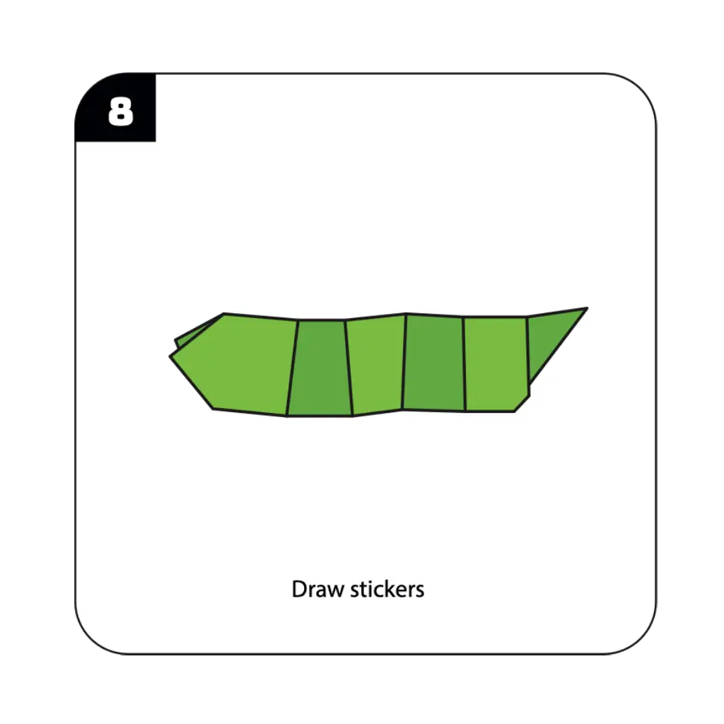 Origami Caterpillar