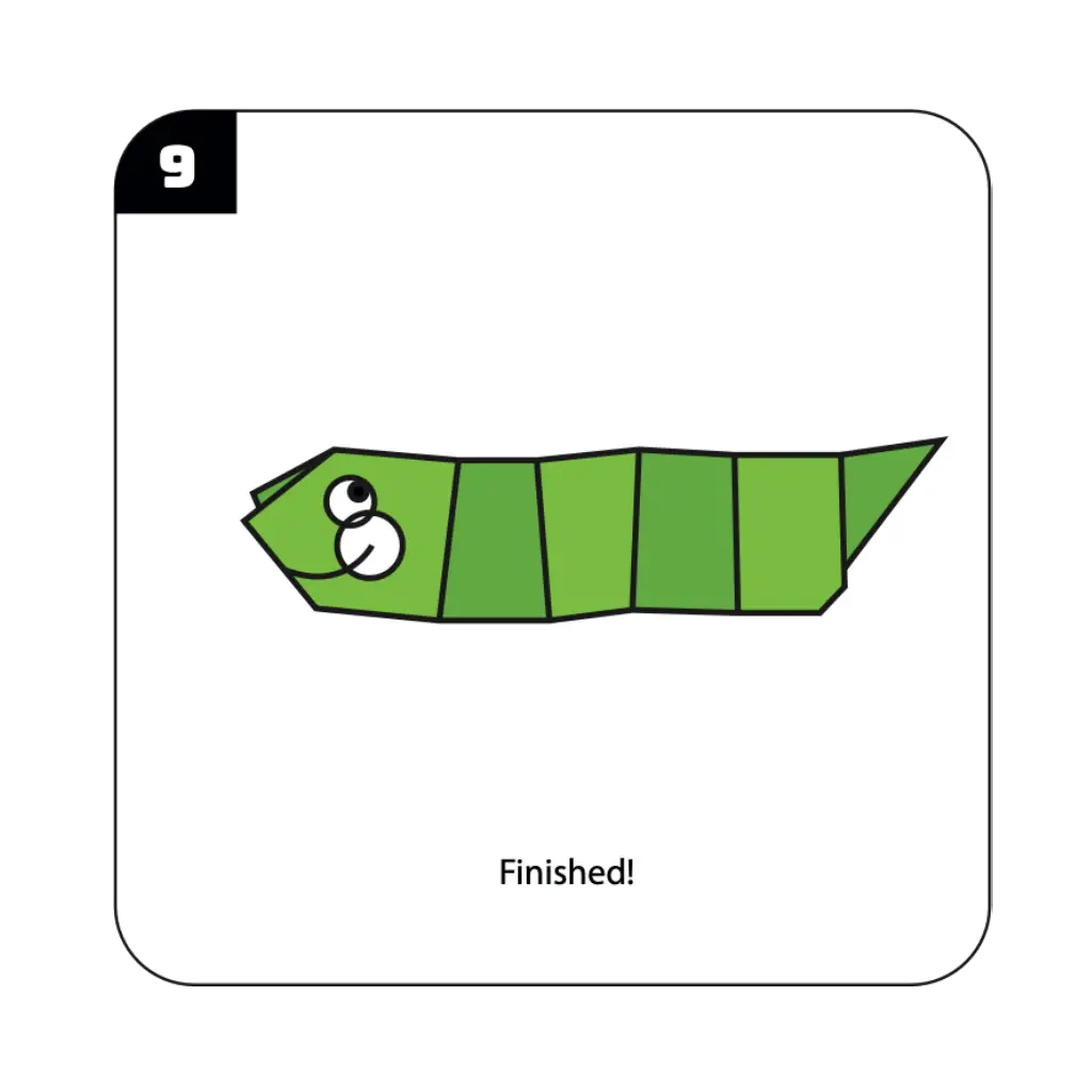 Origami Caterpillar