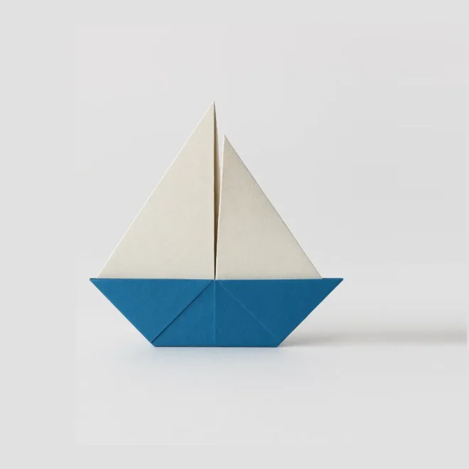 Origami Sail Boat Easy Paper Folding Tutorial