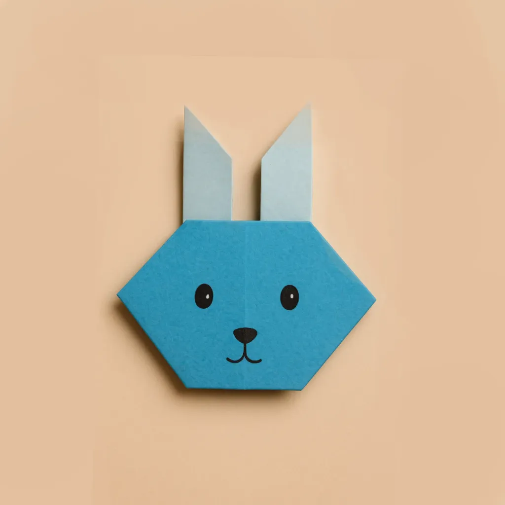 Origami Hare Mask