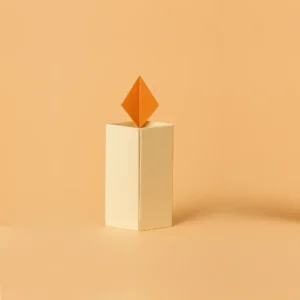 Origami Candle Easy Paper Folding Tutorial