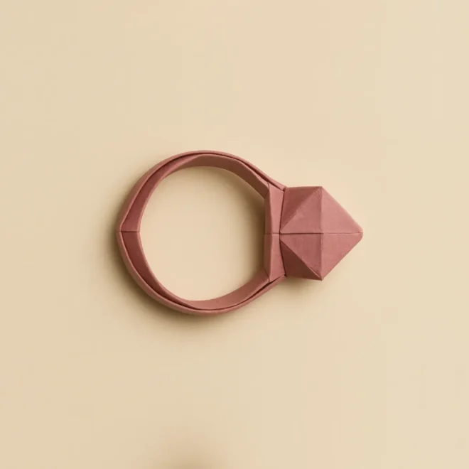 Origami Magic Ring Easy Paper Tutorial