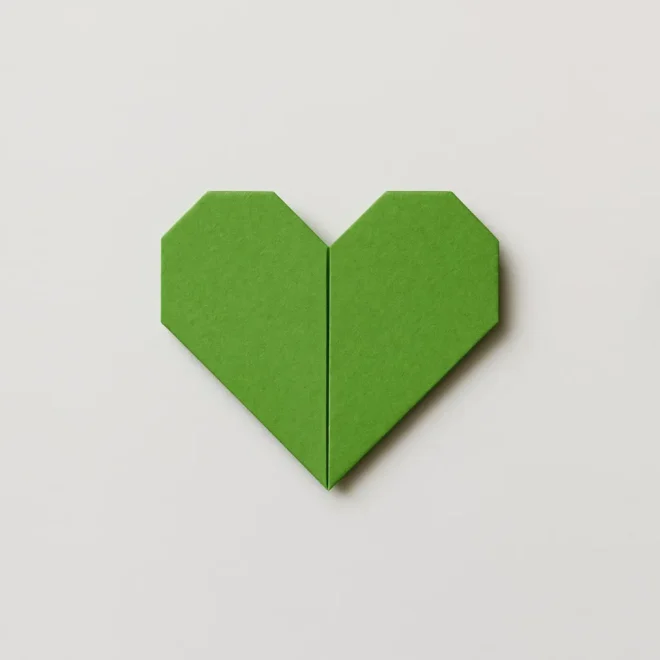 Origami Heart Easy Paper Tutorial