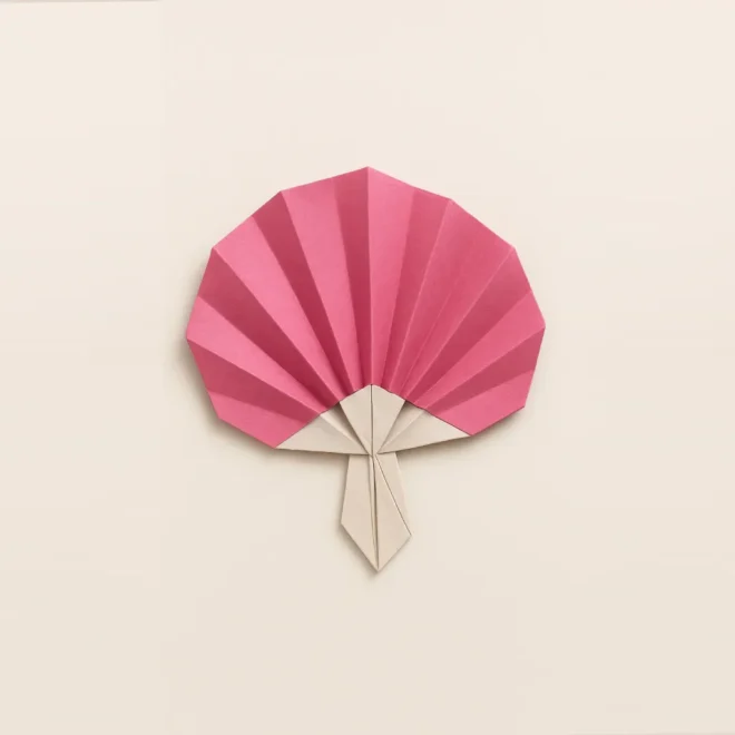 Origami Fan Easy Paper Folding Craft