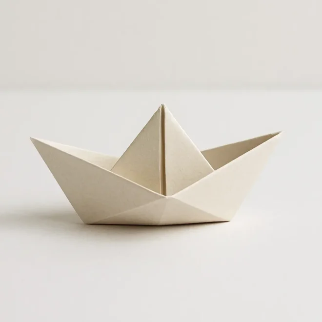 Origami Ship: Easy Paper Steps