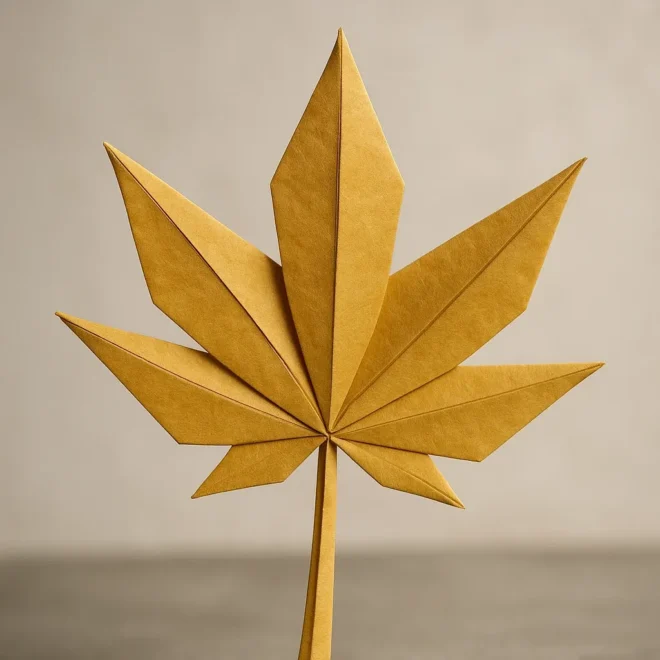 Origami Maple Leaf Tutorial 2025
