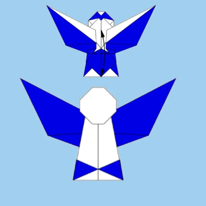 Easy Origami Angel Tutorial In 27 Steps