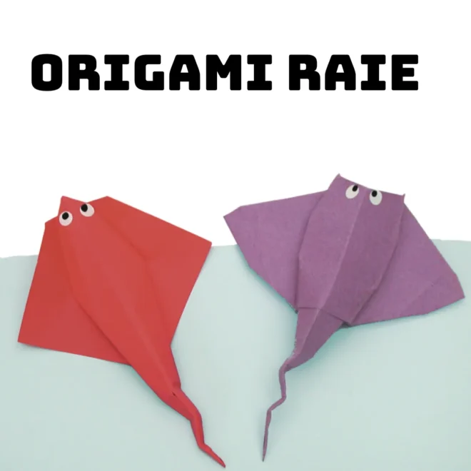 Easy Origami Raie : 11 Steps To Fold a Beautiful Paper Ray
