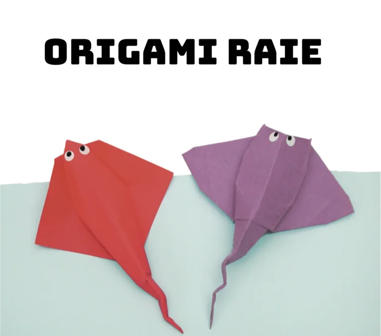 Easy Origami Raie : 11 Steps To Fold a Beautiful Paper Ray