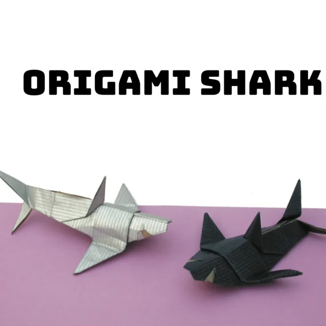 Origami Shark Tutorial: 18 Steps To Fold a Paper Predator