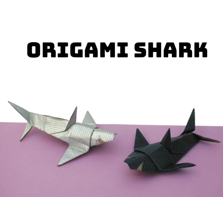 Origami Shark Tutorial: 18 Steps To Fold a Paper Predator