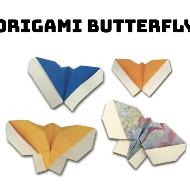 Origami Butterfly Tutorial: 12 Steps To Fold Paper Butterflies