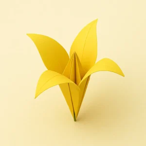 Origami Lily Tutorial