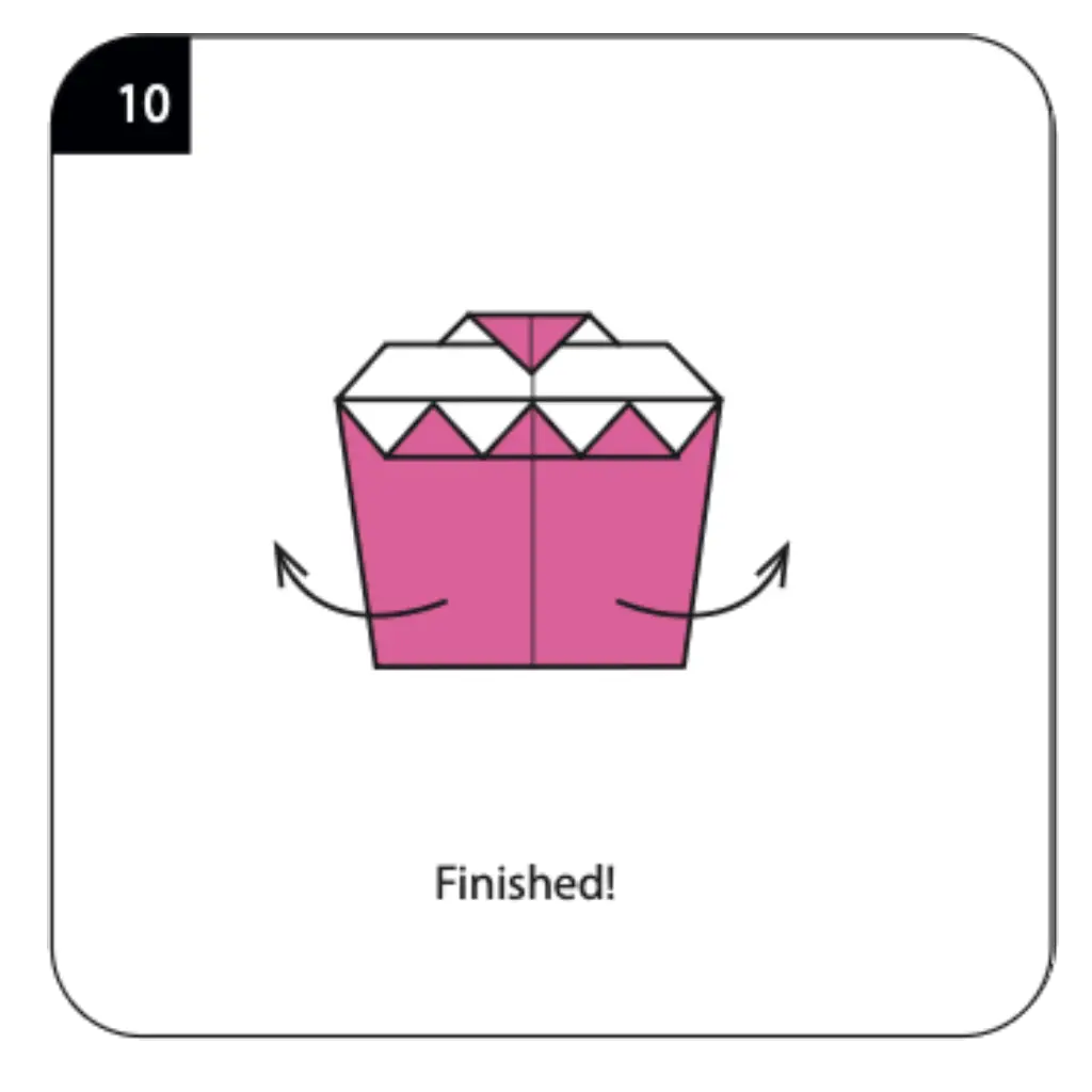 Origami Cupcake