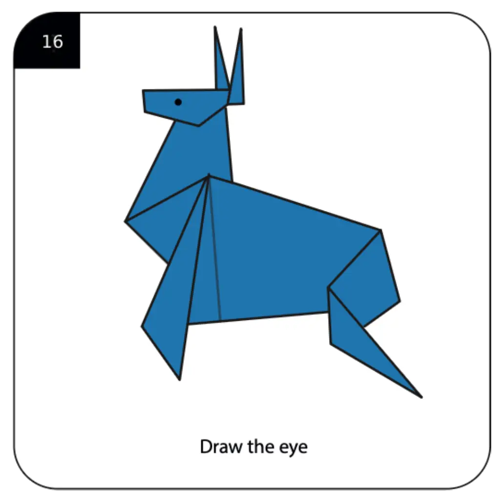 Origami Reindeer