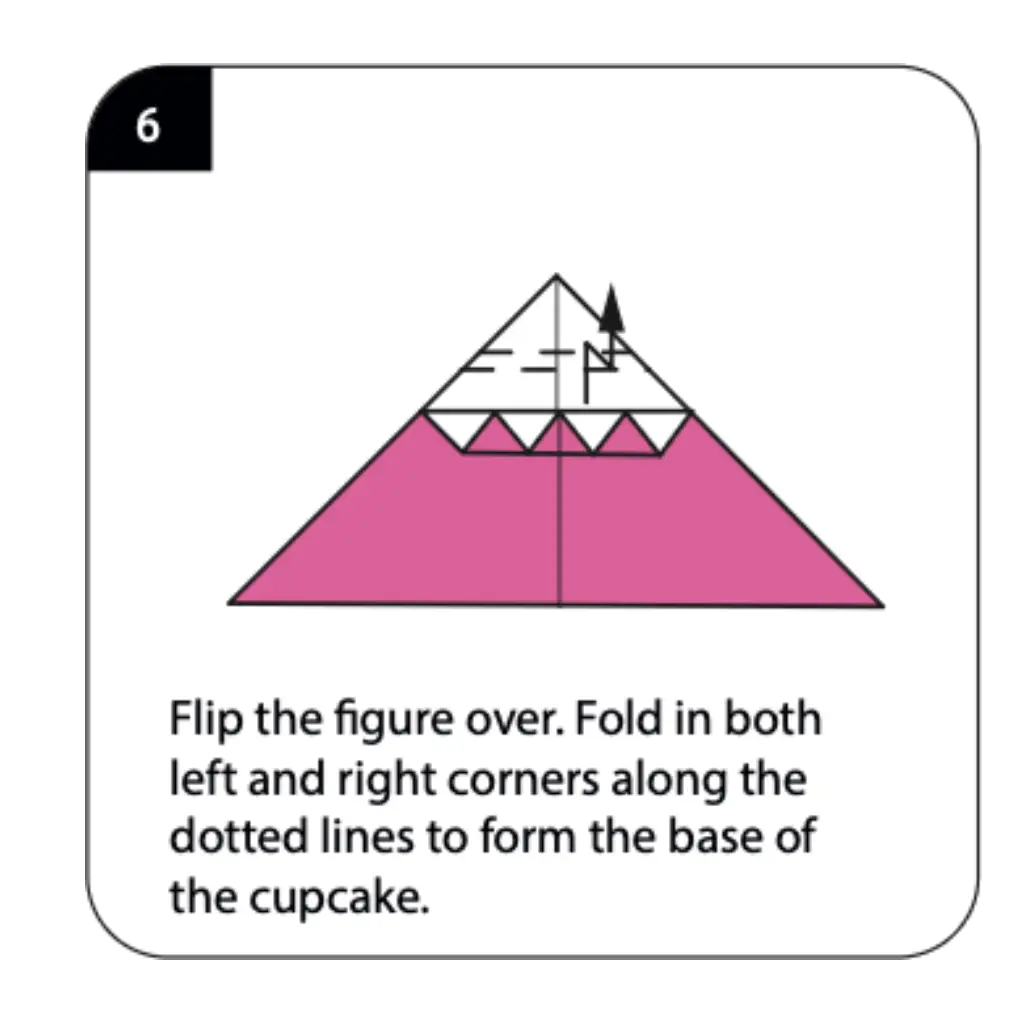Origami Cupcake