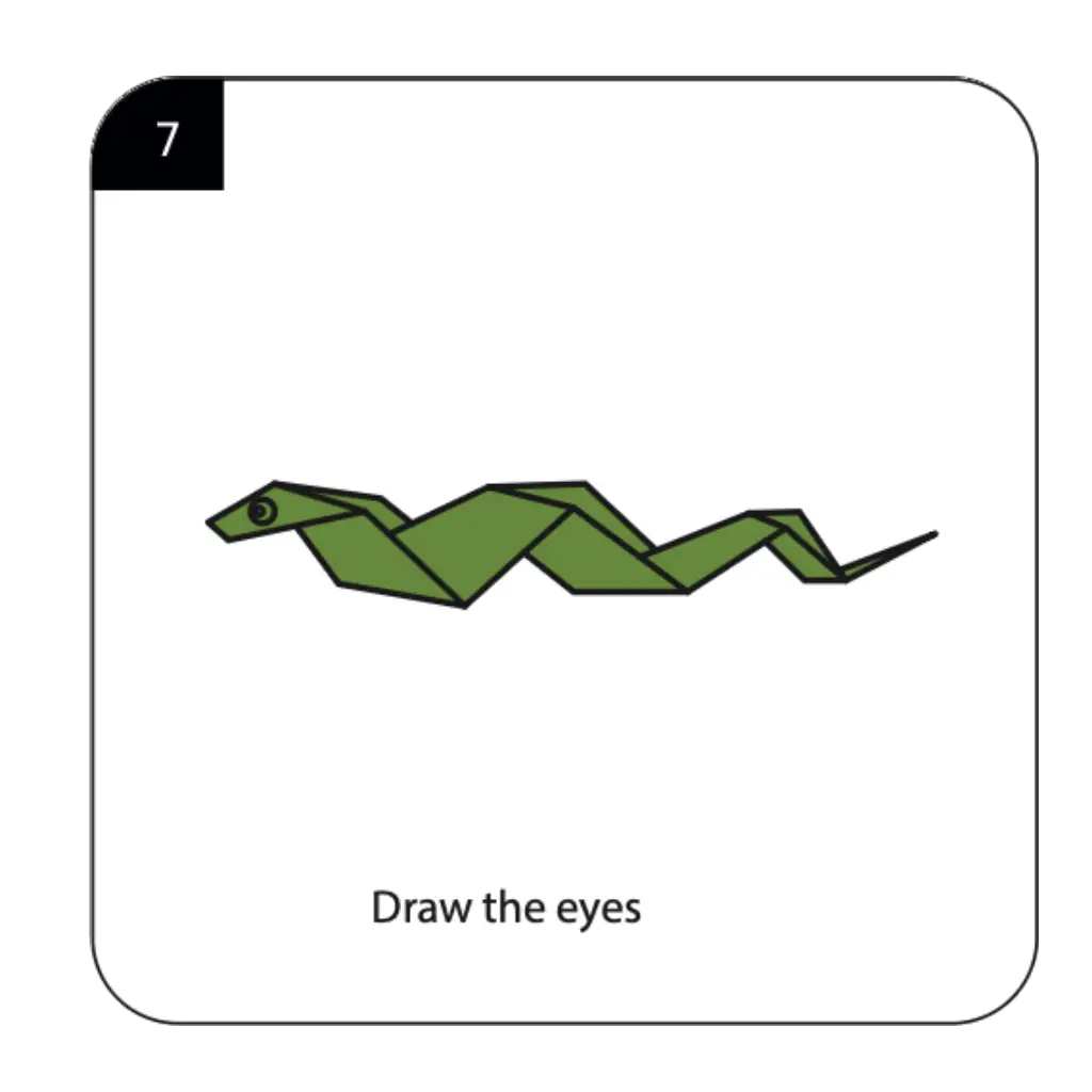 origami snake