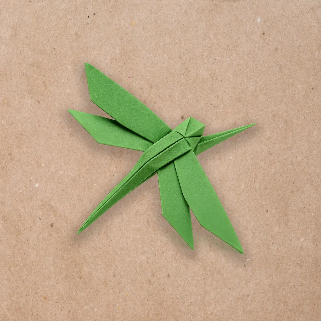 Origami Dragonfly