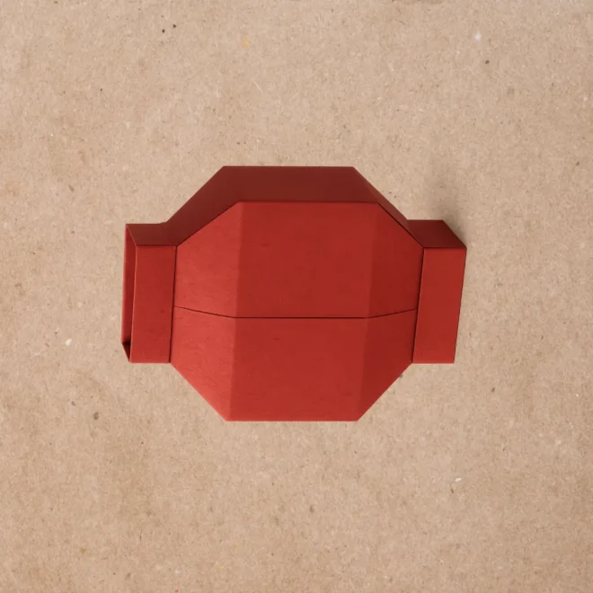 Origami Lantern Paper Folding Tutorial