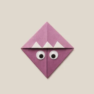 Origami Monster Paper Tutorial