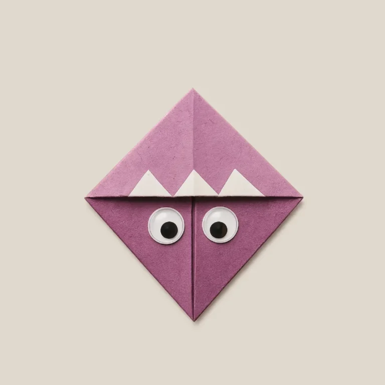 Origami Monster Paper Tutorial